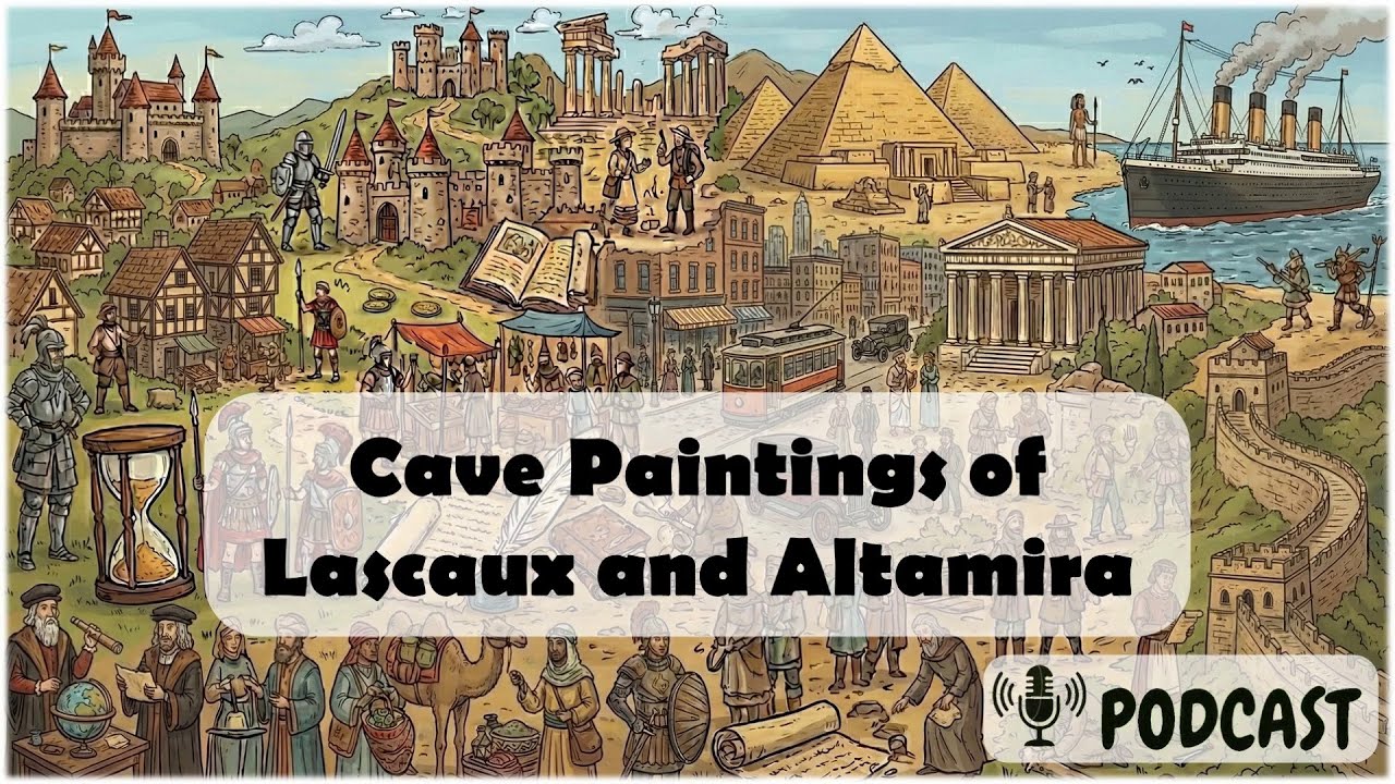 Cave Paintings of Lascaux and Altamira (Podcast)