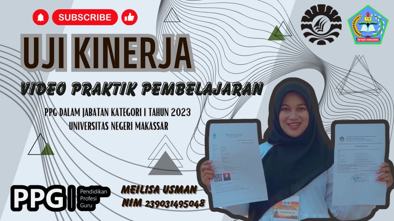 VIDEO UKIN | PPG DALAM JABATAN KATEGORI I TAHUN 2023 | UNIVERSITAS NEGERI MAKASSAR