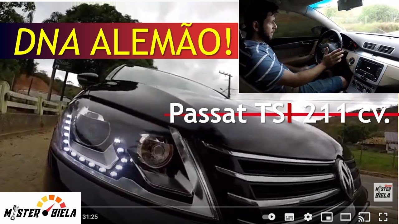 Passat TSI - O Alemão luxuoso da VW (Avaliação).