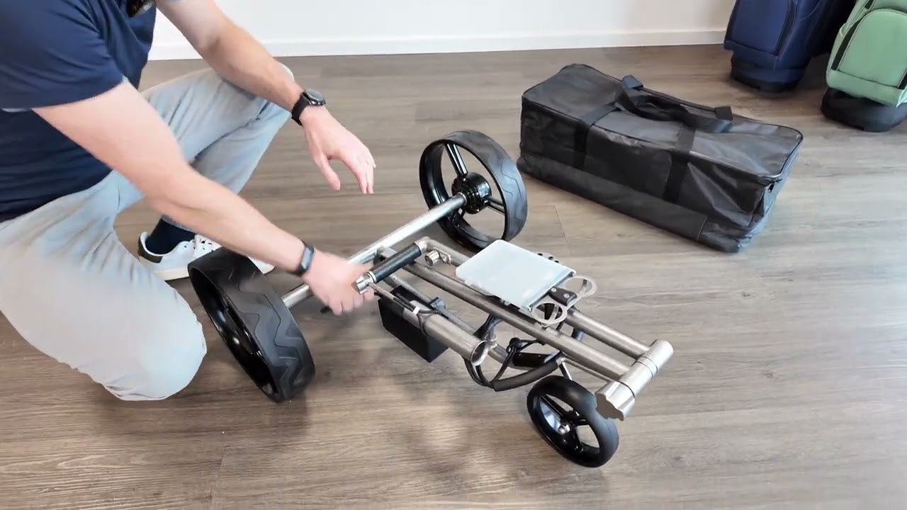 Erklärvideo Elektro Golftrolley Titanium von leisure golf