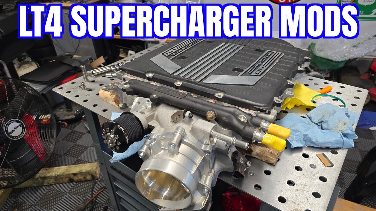 2022 Chevy Silverado ZR2 - LT4 Supercharger Tear Down + Modifications!