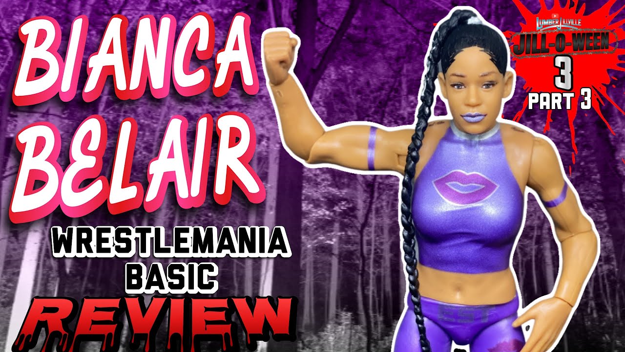 Bianca Belair Wrestlemania 2022 Figure Review: WWE Figure Review
