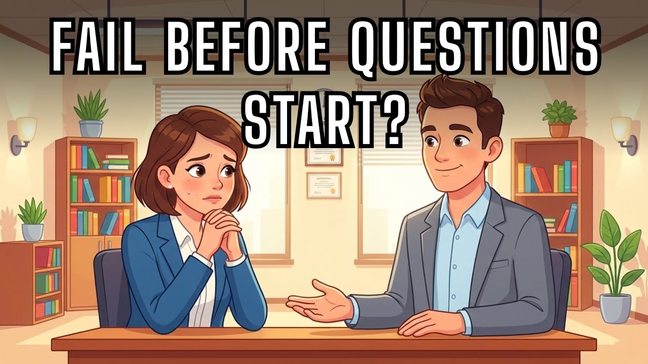 Fail Before Questions Start? Interview Small Talk English