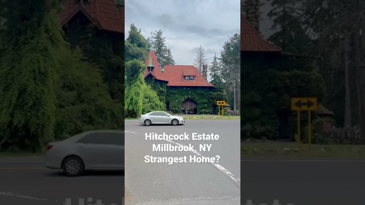 Hitchcock Estate Gatehouse - Millbrook - New York&rsquo;s Strangest Home - #shorts