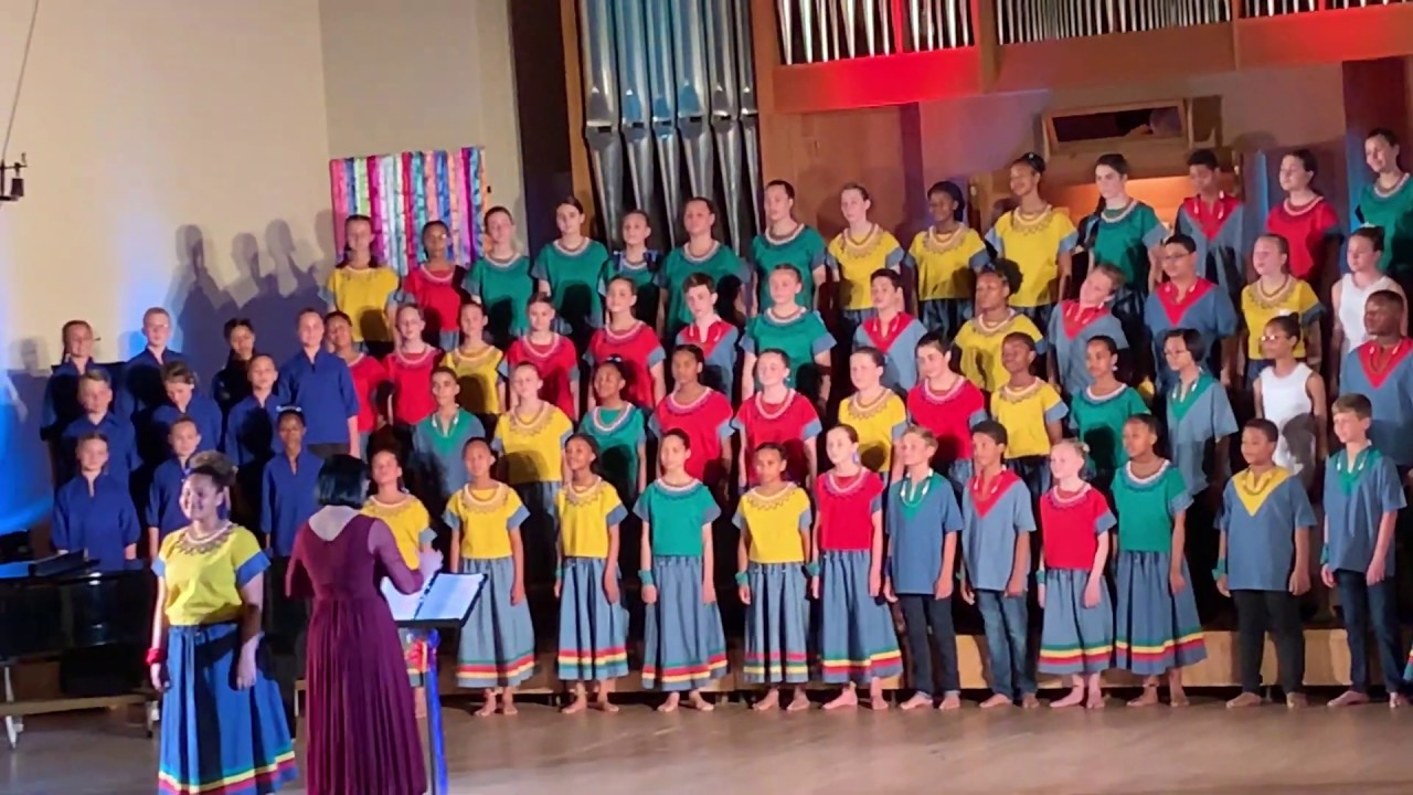 Tygerberg Children's Choir The Hands of Man, Chris de Burgh, arr Theresa Loock