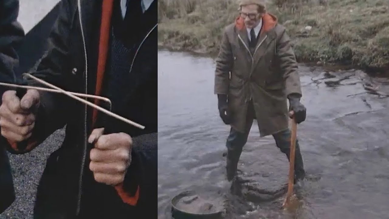 Panning For Gold in Cookstown, Co. Tyrone, Ireland 1983