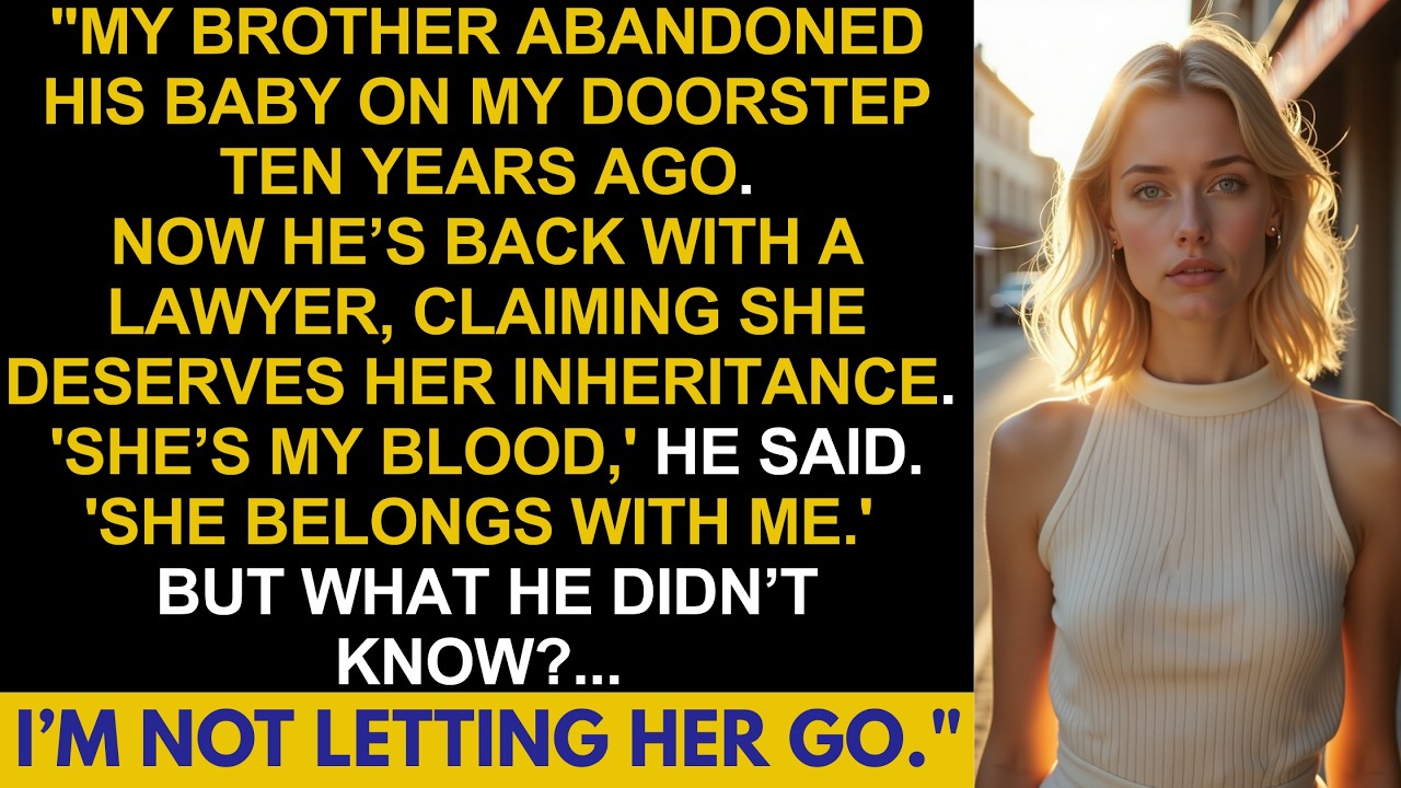 I Raised My Brother’s Abandoned Baby For A Decade—He Returned With A Lawyer To Claim Her Inheritance