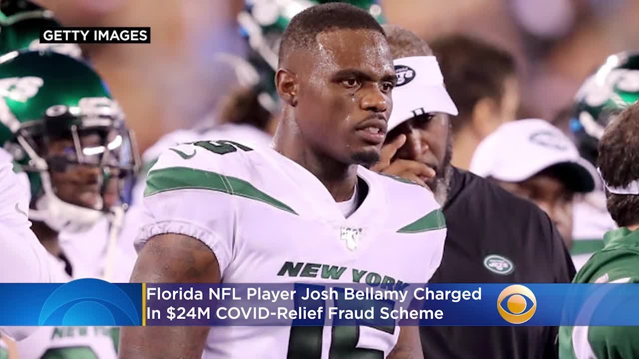 Florida NFL Player Josh Bellamy Charged In $24M COVID-Relief Fraud Scheme
