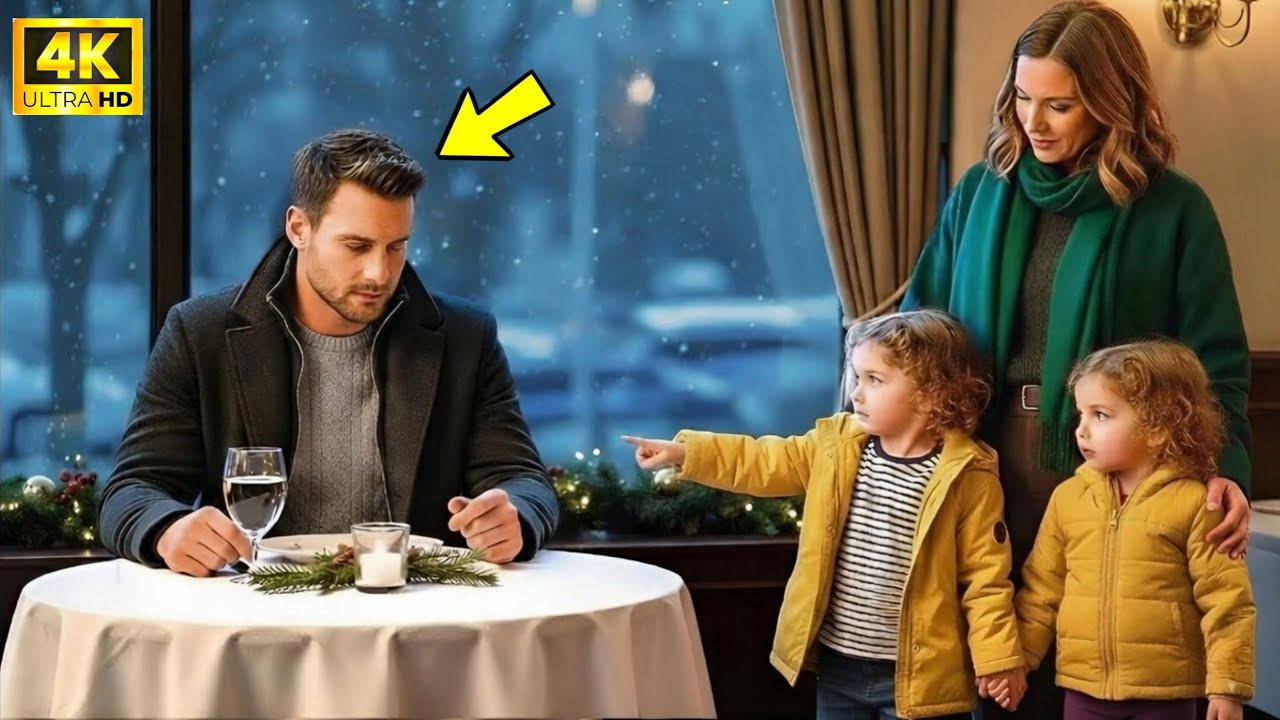 Sad Millionaire CEO Dines Alone on Christmas Eve—Then a Single Mother and Her Twin Daughters Arrive…