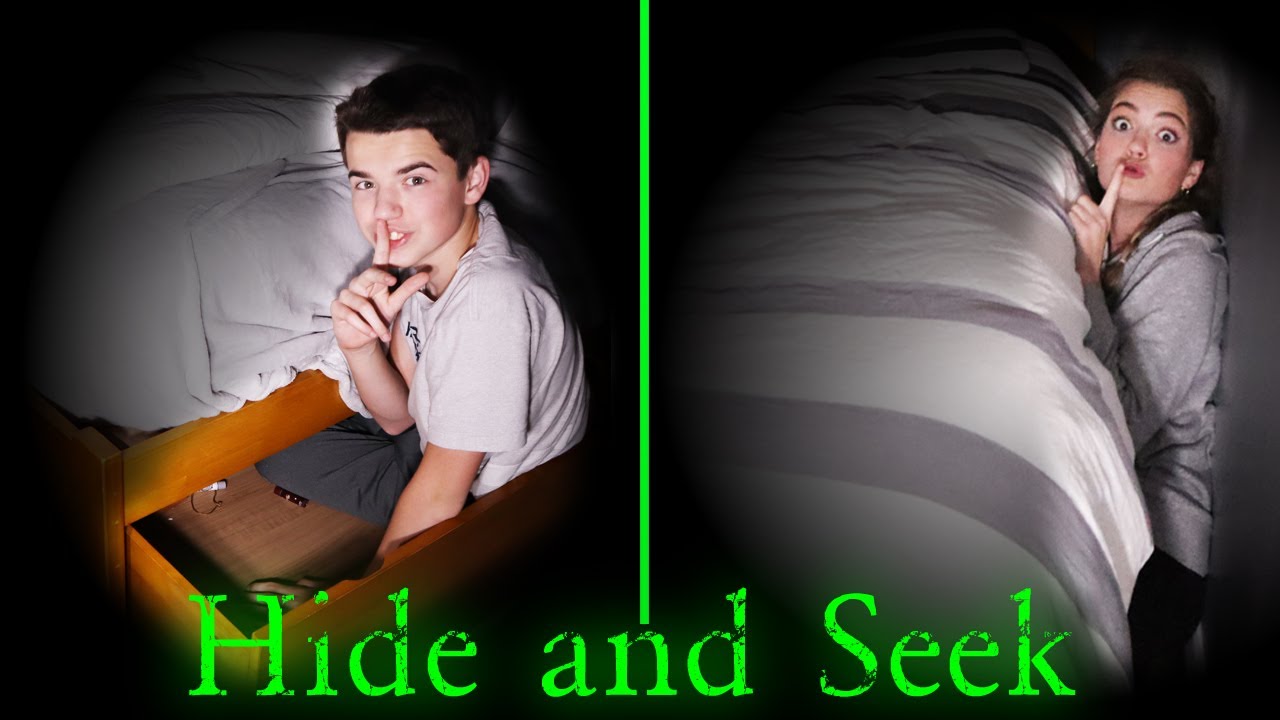 Last To Be Found Wins! Hide And Seek At Midnight!
