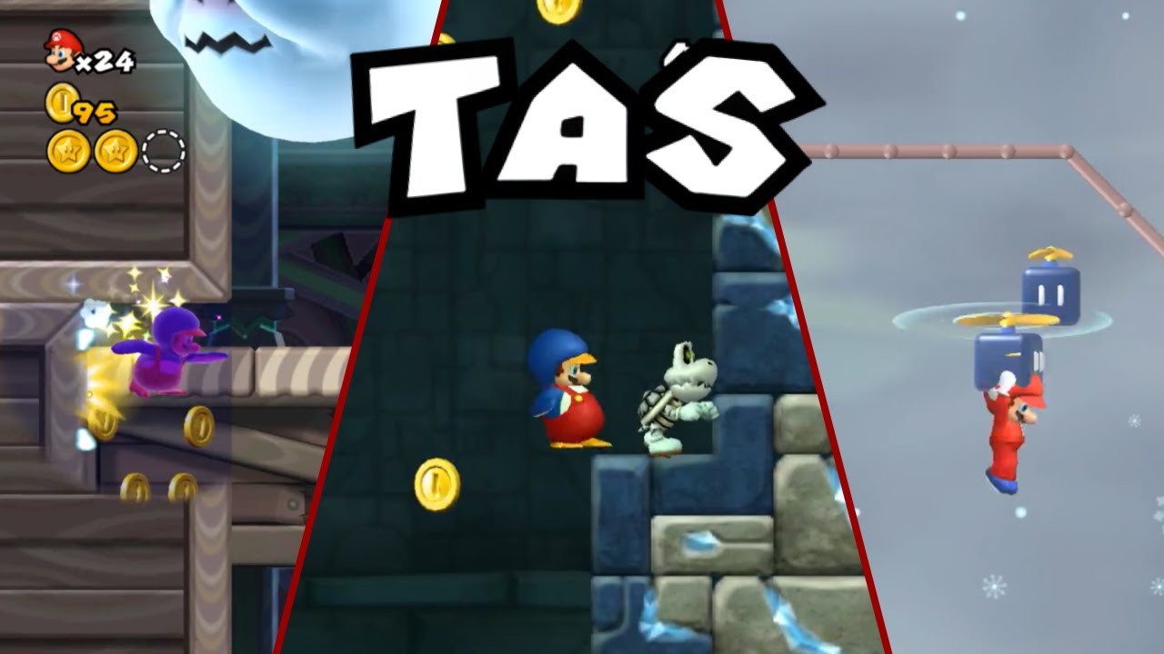 [TAS] New Super Mario Bros Wii 100% (WIP 4/9)
