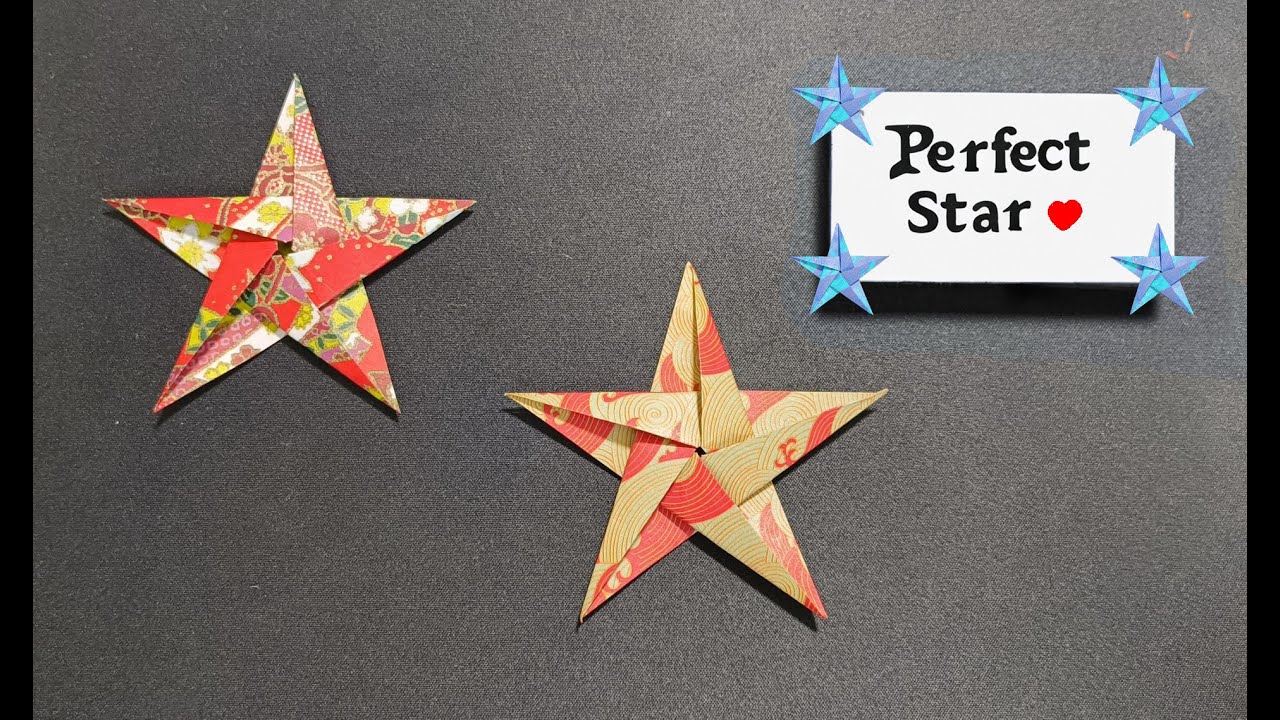 The Most Satisfying Christmas Star You’ll See Today | Origami Tutorial