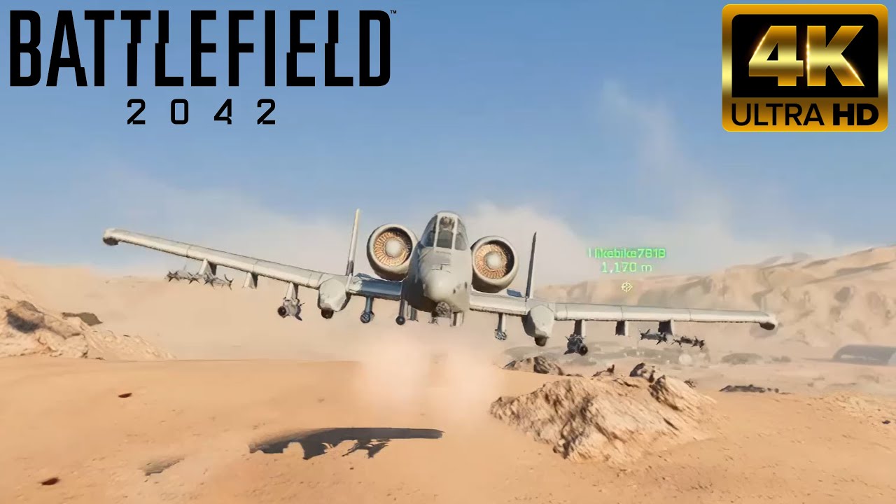 47-0 | A10 Jet Gameplay - BF2042 [4K ULTRA]