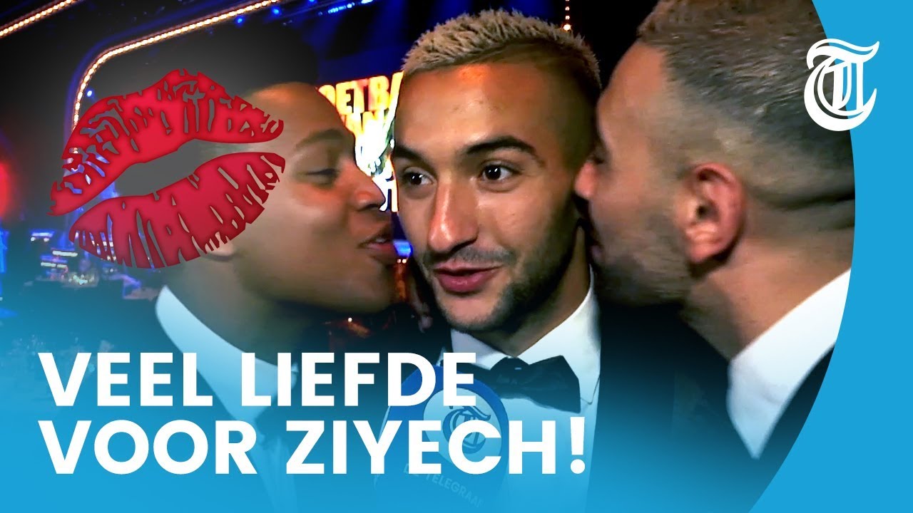 Vrienden dollen met ontroerde Ziyech