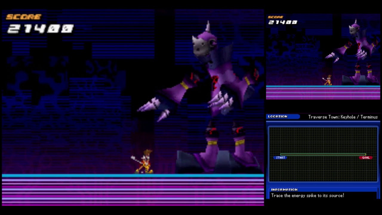 Kingdom Hearts Re:coded [DS] Playthrough #07, Traverse Town: Boss: Guard Armor