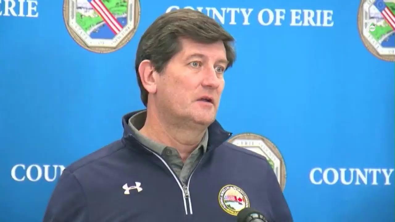 Erie County officials discuss preparations for the lake effect snow