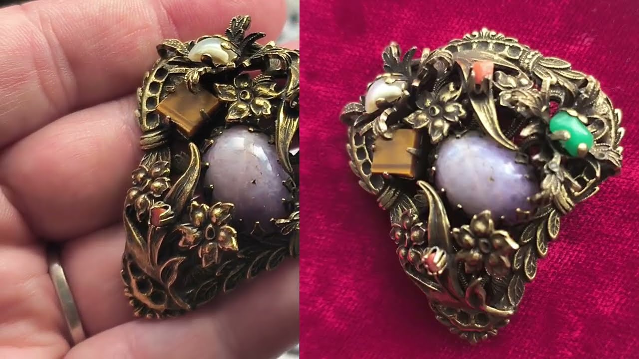 Ура! Распаковка винтажного лома! Рожденные из мусора!jewelry#украшения#барахолка#находки #лом