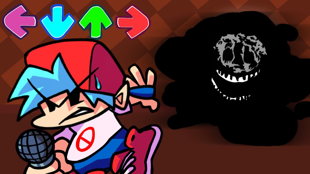 Friday Night Funkin' VS DOORS | BF Run Away From Rush (Roblox Doors) (FNF Mod)