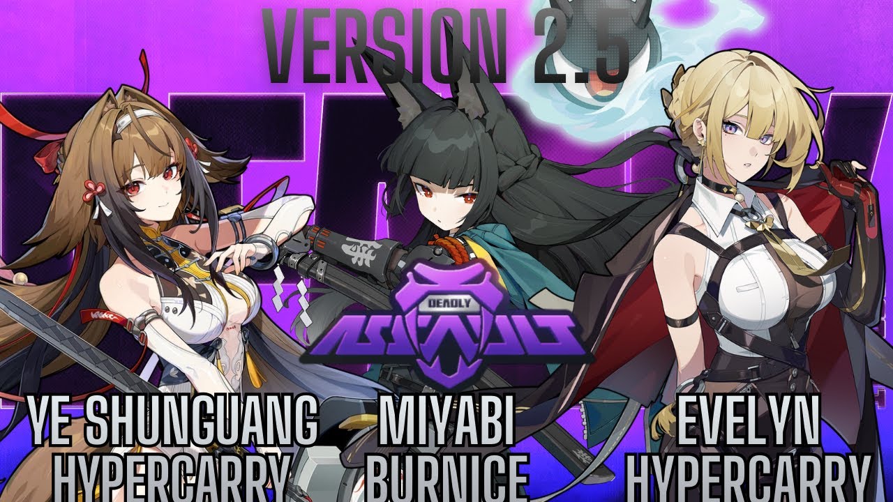V.2.5 Deadly Assault | Ye Shunguang, Miyabi x Burnice & Evelyn | Zenless Zone Zero 2.5