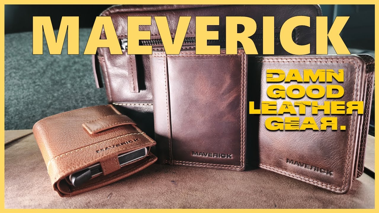 #229 Premium Leder-Review: Maverick Crossbody Bag, Wallet & Kartenhalte | RFID-Schutz