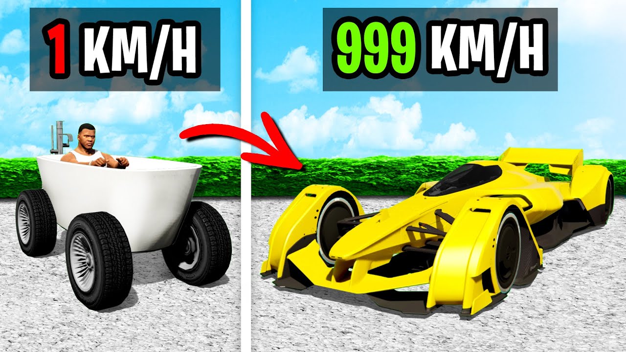 1 KM/H AUTO zu 999 KM/H AUTO upgraden in GTA 5!!