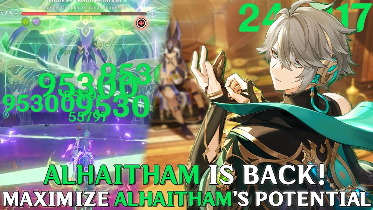 Bikin Damage Alhaitham Maximal! | Genshin Impact Indonesia - TopUp Di DitusiOfficial