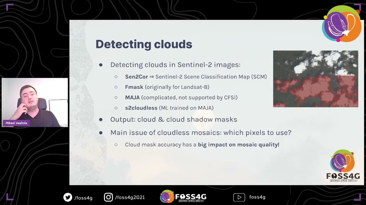 FOSS4G 2021 Cloud-free satellite imagery for UN Peace Operations