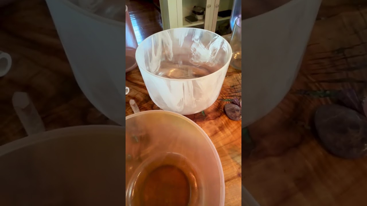 Azeztulite Crystal Alchemy Singing Bowl  (1 of 2)