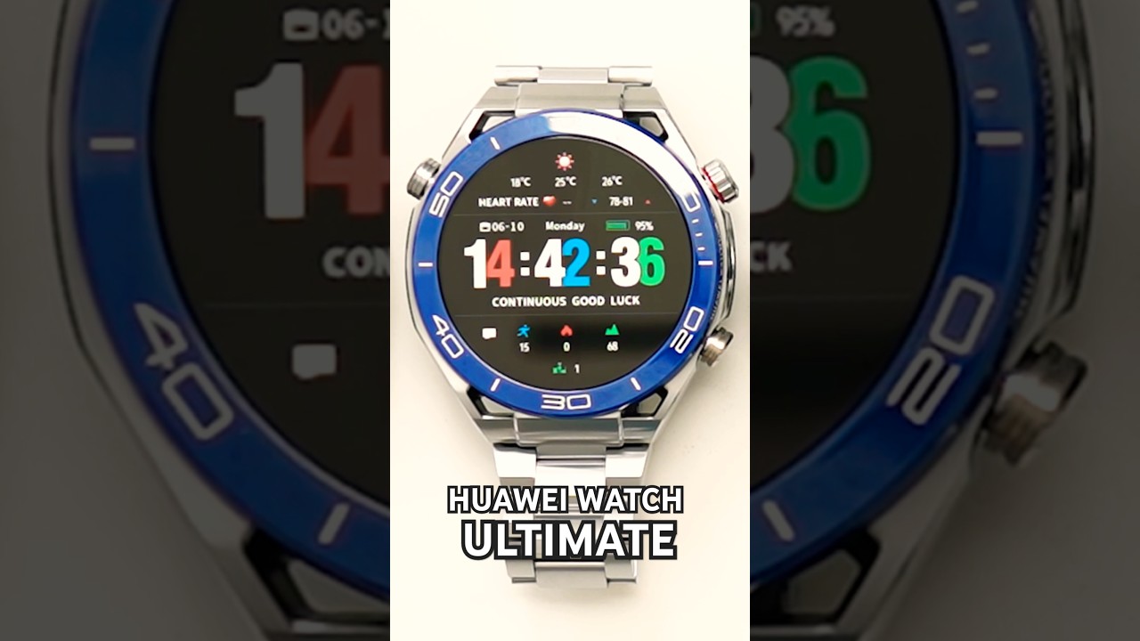 Обзор Huawei Watch Ultimate: ЭТО САМЫЕ ТОПОВЫЕ УМНЫЕ ЧАСЫ