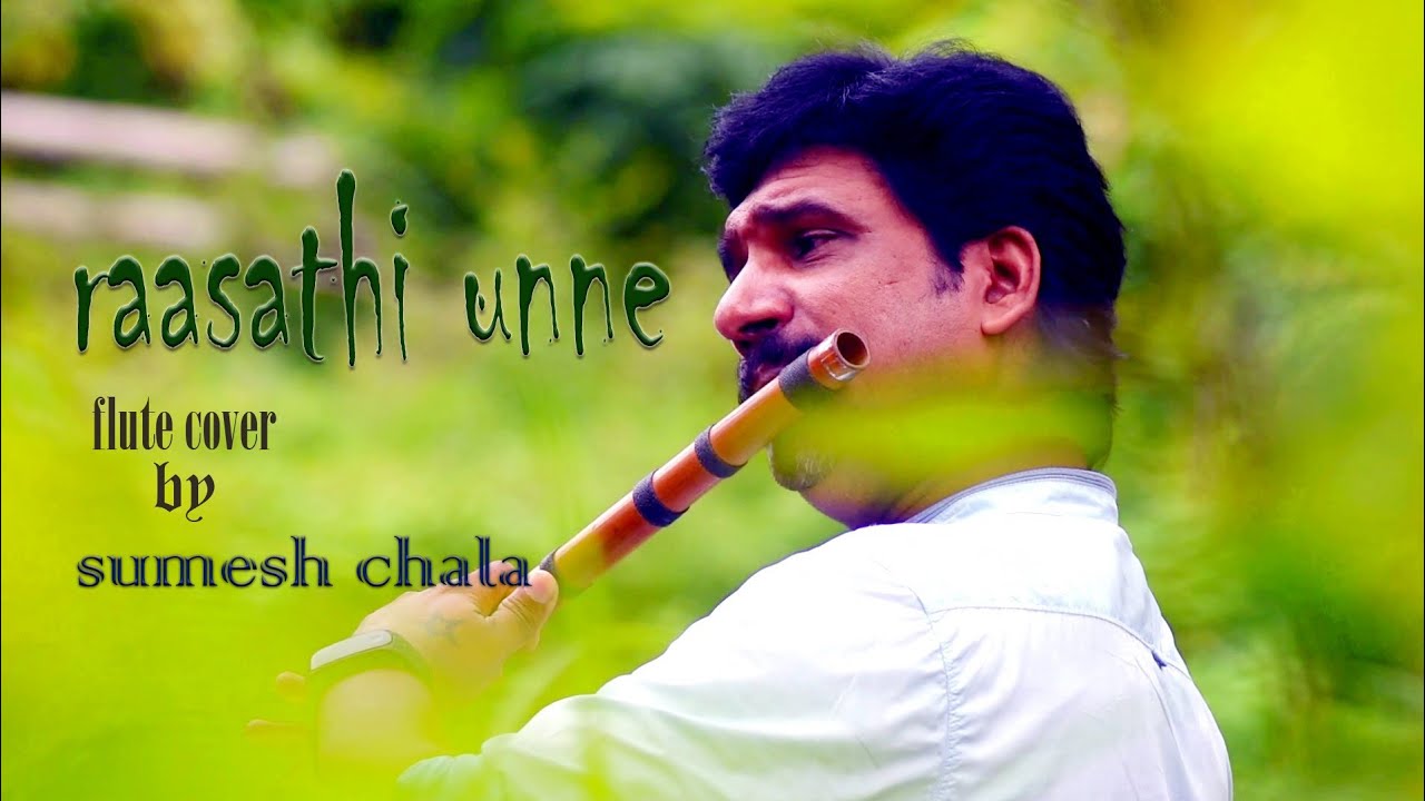 Rasathi unna..രാസാത്തി ഉന്നെ||Flute cover by sumesh chala|| vaidehi kathirunthal song||