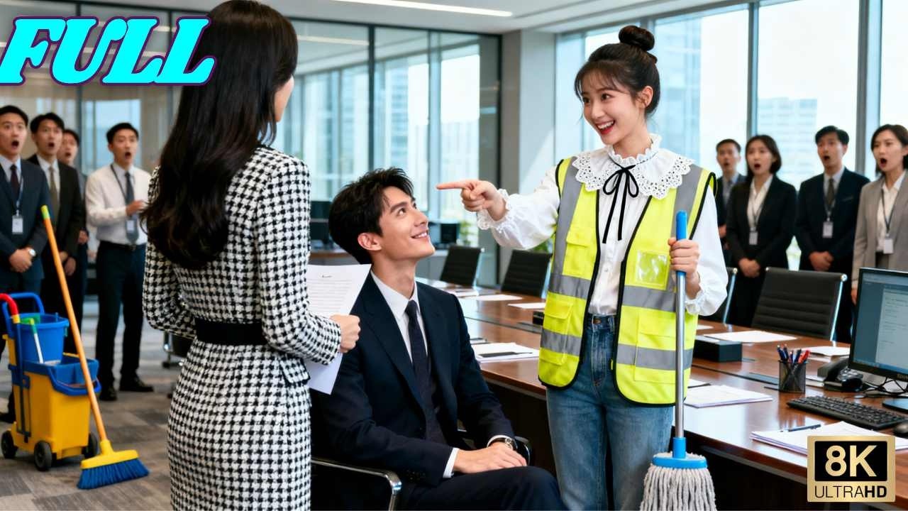 The cold CEO never smiled until the new intern stood up to the manager! He smiled, and love began!
