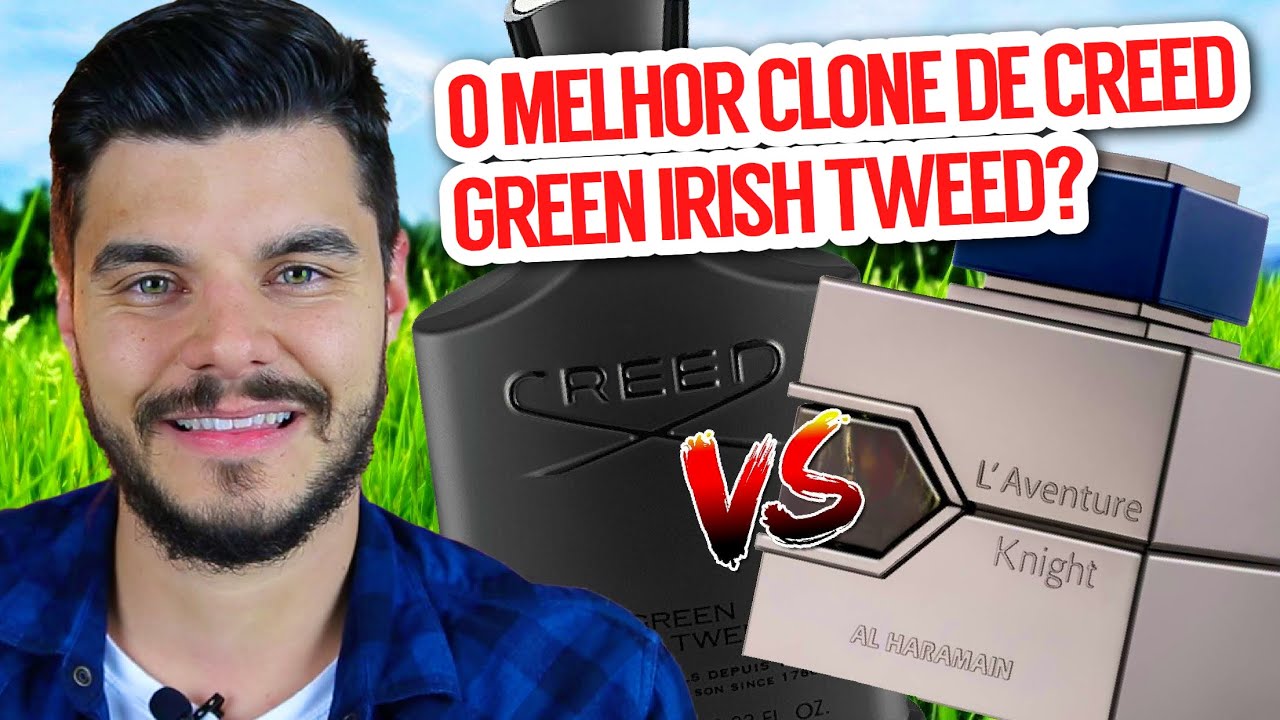 O MELHOR CLONE DO CREED GREEN IRISH TWEED? L’aventure Knight Al Haramain | Perfume Importado Top