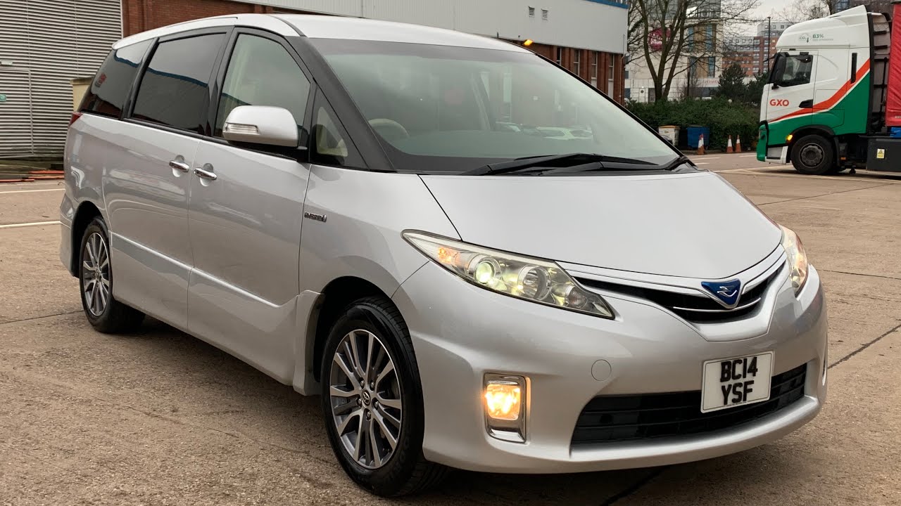 2014 TOYOTA ESTIMA AERAS 2.4 PETROL HYBRID AUTO 7 SEATS MPV ULEZ FRESH JAP IMPORT