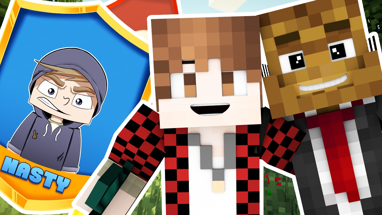 WARZONE EPIC SKIRMISH w/ BAJANCANADIAN - MINECRAFT SKYBOUNDS (Skyblock Survival) | JeromeASF