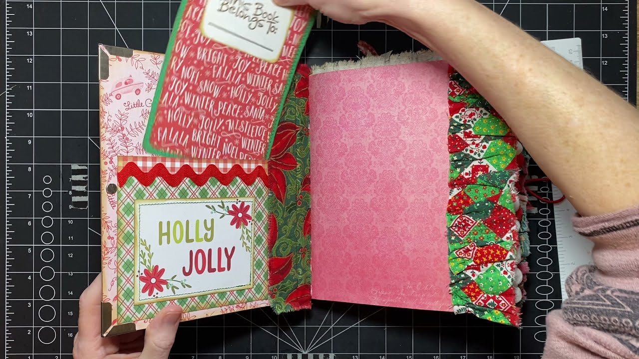 The Night Before Christmas Little Golden Book Journal Flip Through - SOLD, Thank you!