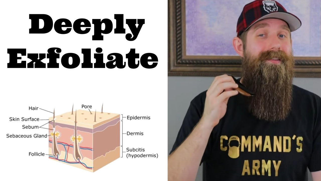 Deeply Exfoliate Your Beard - beard tip!
