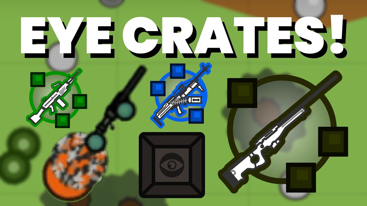 BREAKING THE EYE CRATE AND GETTING THE AWM-S! | Surviv.io
