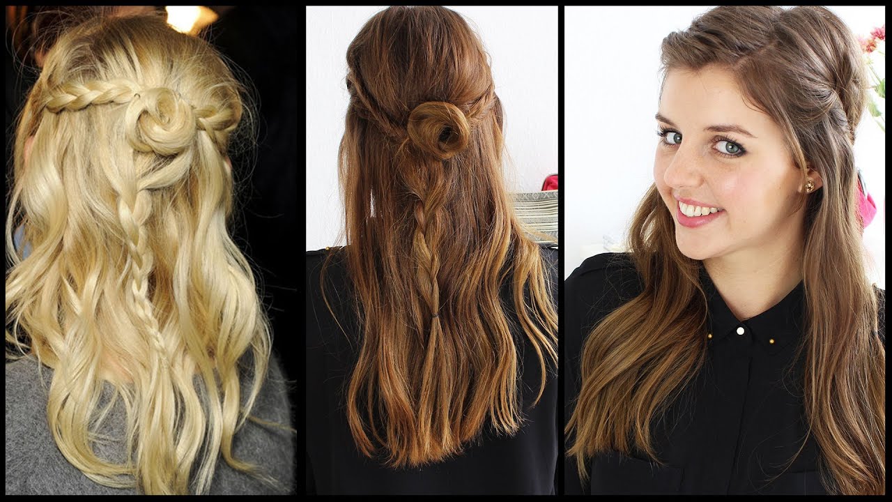 Einfache, verspielte Flechtfrisur [Frisuren Freitag]