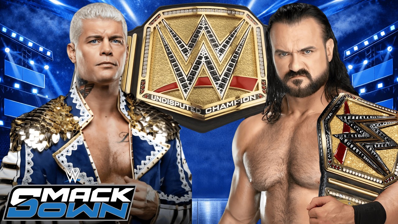 WWE 2K25 - Cody Rhodes vs Drew Mcintyre | Undisputed Universal Championship