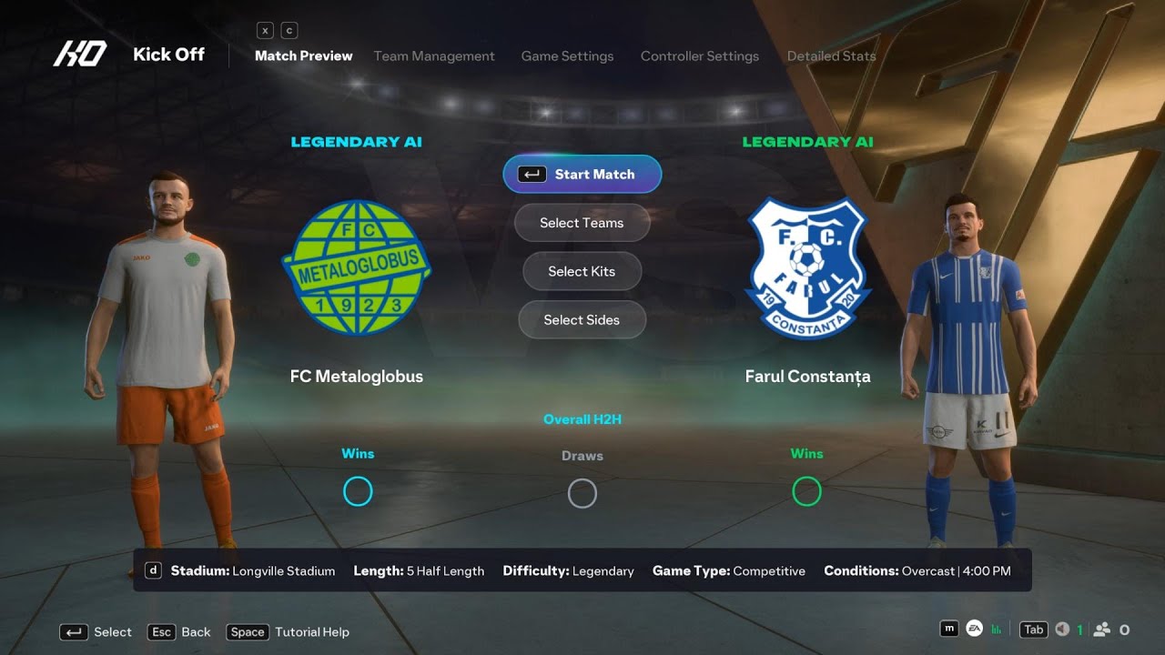 Metaloglobus vs Farul Constanța | Superliga | EA FC 26 | Simulare