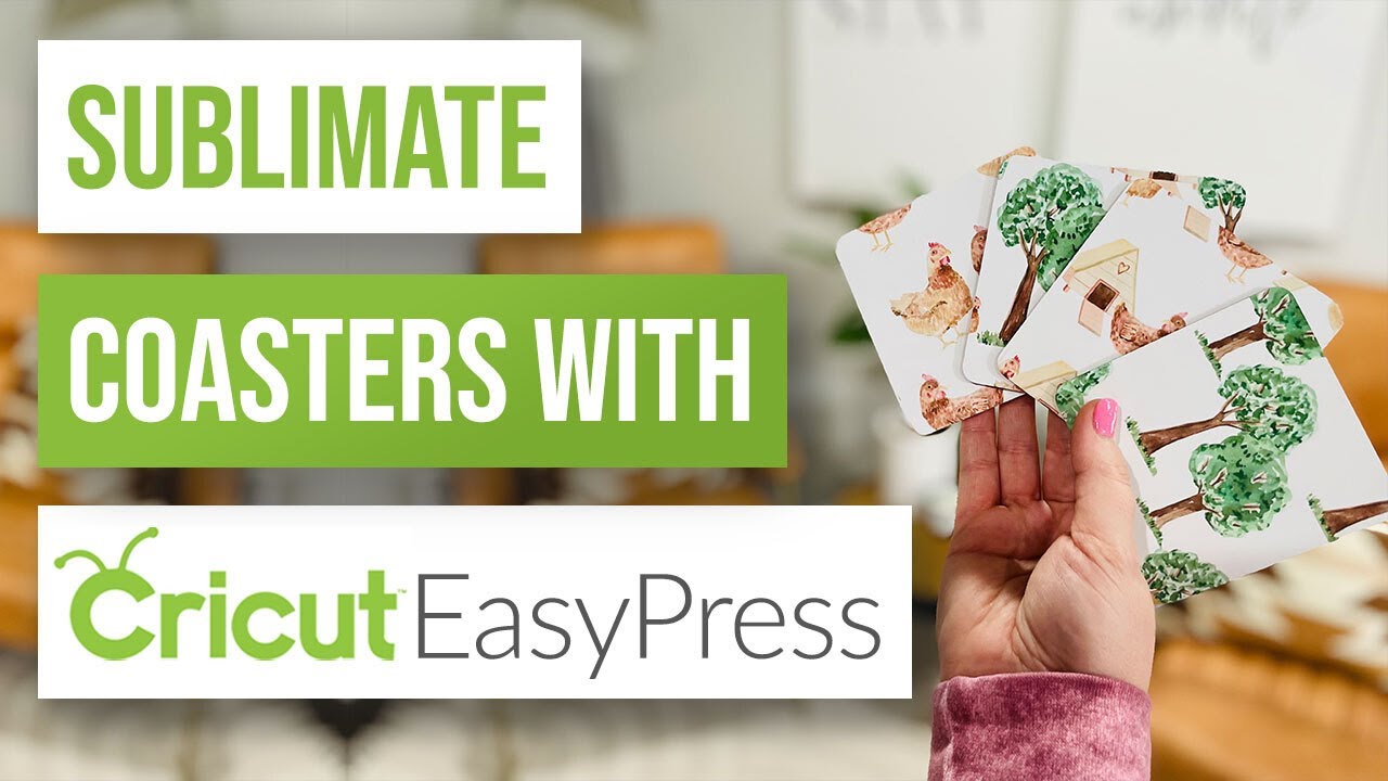 🔥 Sublimate Coasters With Cricut Easy Press