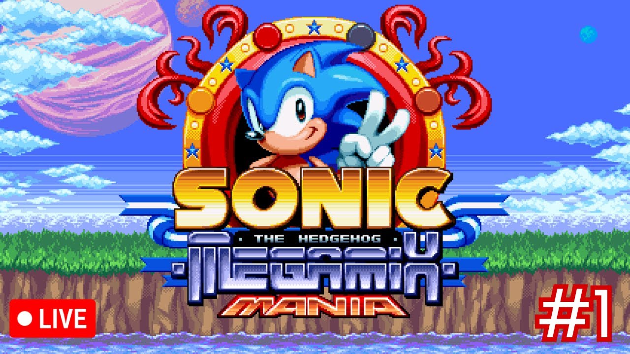 JOGANDO SONIC MEGAMIX MANIA #1 (MOD)