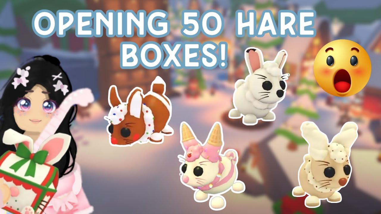 Открываю 50 КОРОБОК С ЗАЙЦАМИ в AdoptMe!🐰❄️Неделя 3 Зимнего фестиваля!🤩|Вы не поверите, что я это...