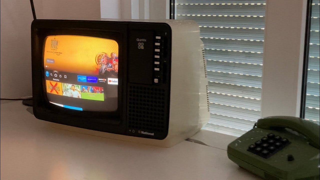 Röhrenfernseher zum Streamen verwenden! Retro I Fire TV I YouTube