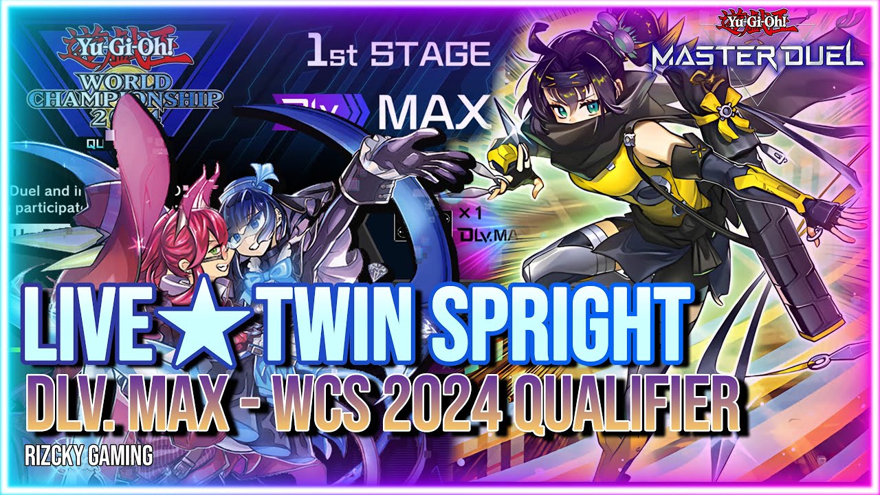 Dlv. MAX World Championship 2024 Qualifier - Live☆Twin Spright!【Master Duel】