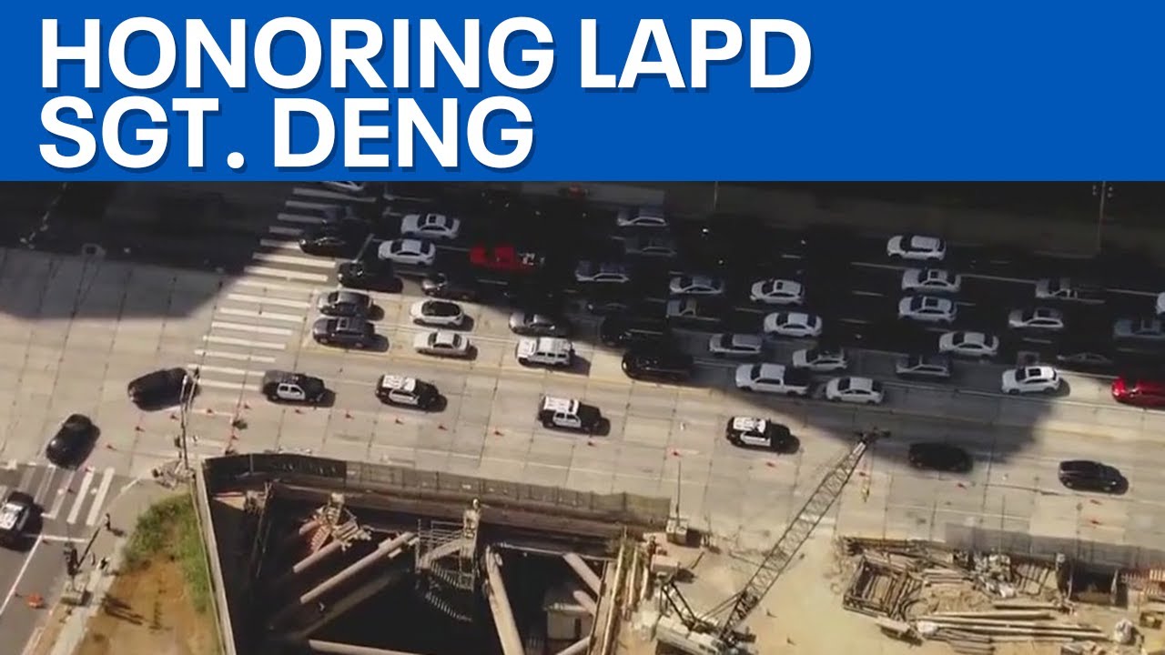 Procession for fallen LAPD sergeant  | FOX 11 LA