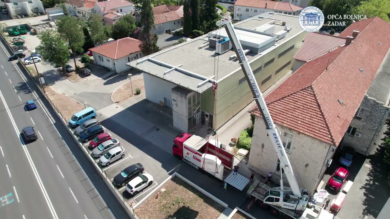 Isporuka CT simulatora Općoj bolnici Zadar