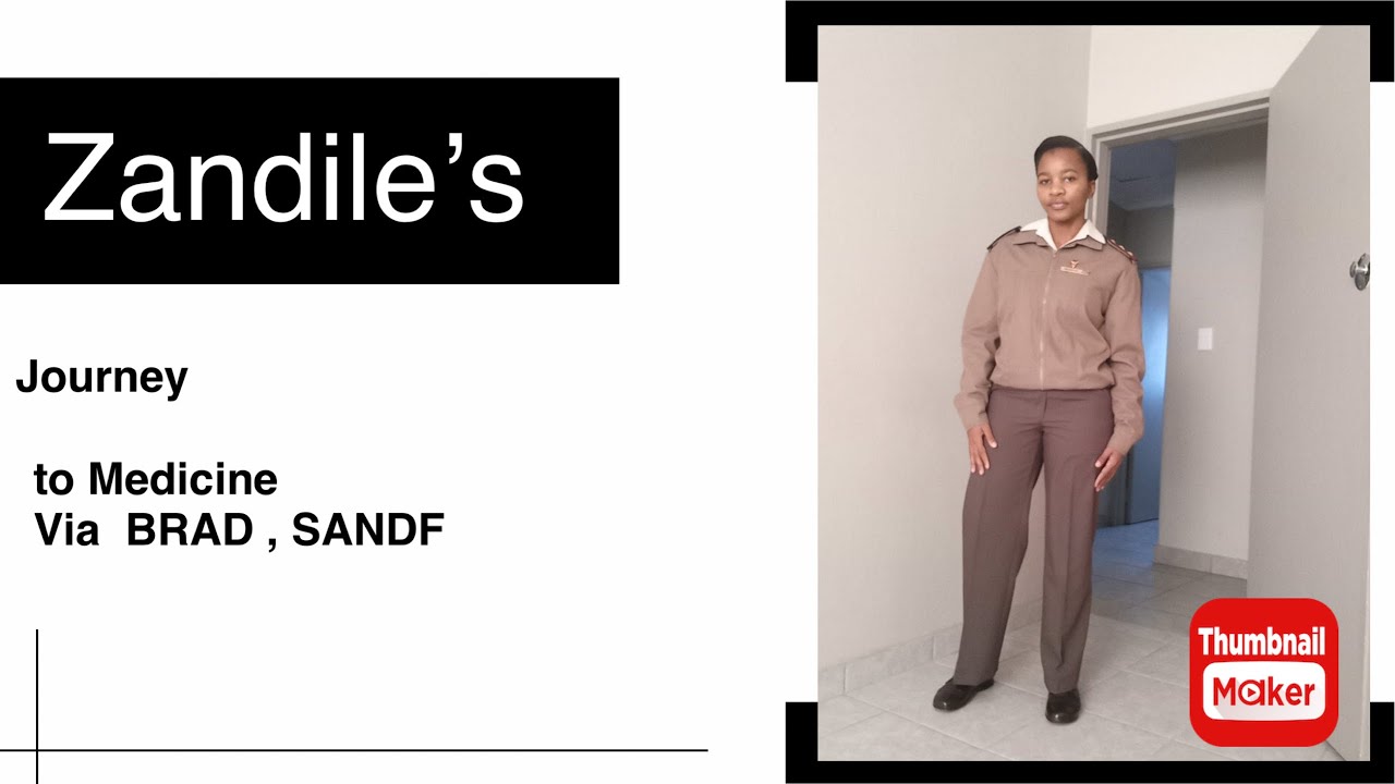 Zandile Sikhakhane’s journey to Medicine , BRad , SANDF || South African Medical student || UP