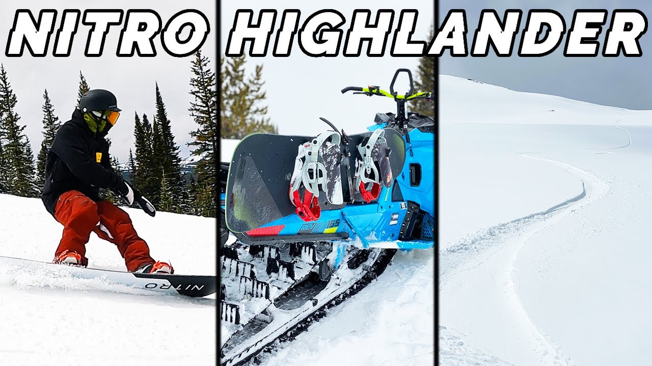 Riding BACKCOUNTRY and RESORT (same day) // Nitro Highlander Review