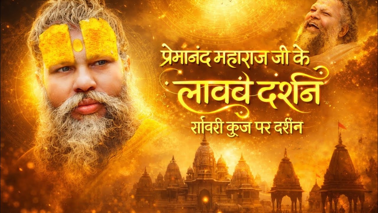 प्रेमानंद महाराज जी ! Premanand Maharaj ji | @UmeshFoodievlogs #premanandjimaharaj #vrindavan 